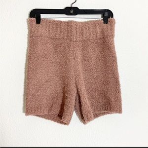 NWOT Skims fuzzy shorts